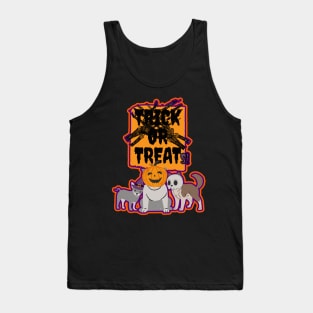 Trick or Treats Spooky Dogs Tank Top